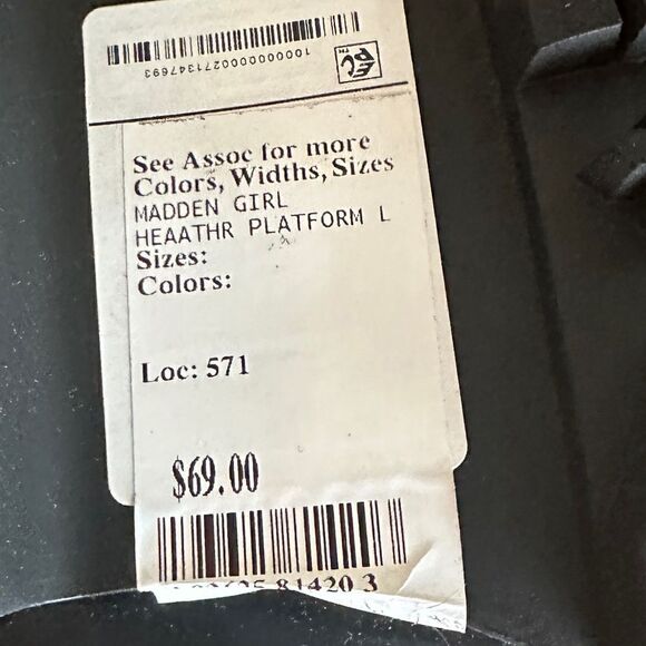 Madden Girl Women's Heaathr Loafer, Black size 8. NWT - Picture 3 of 6